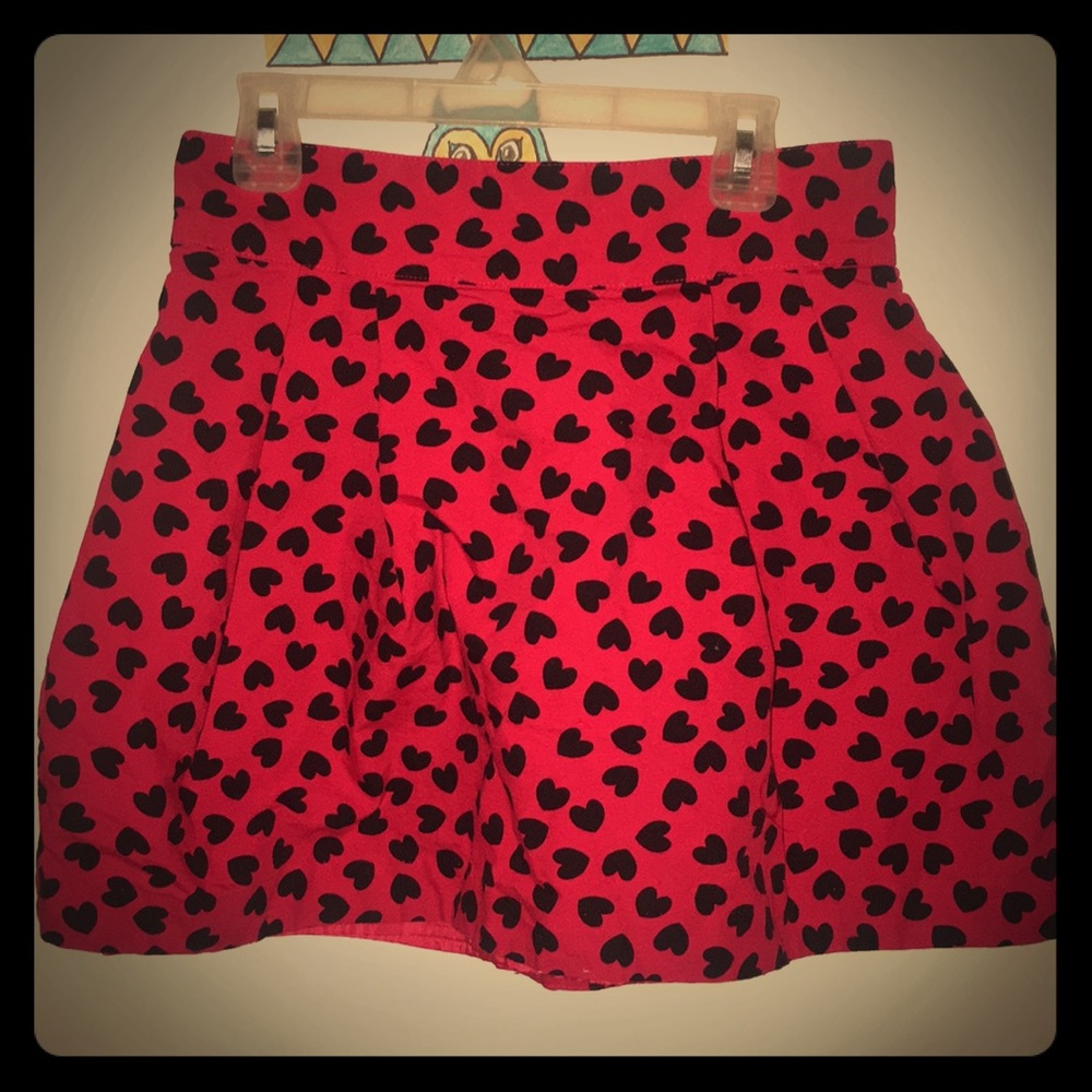 Heart Mini-Skirt
